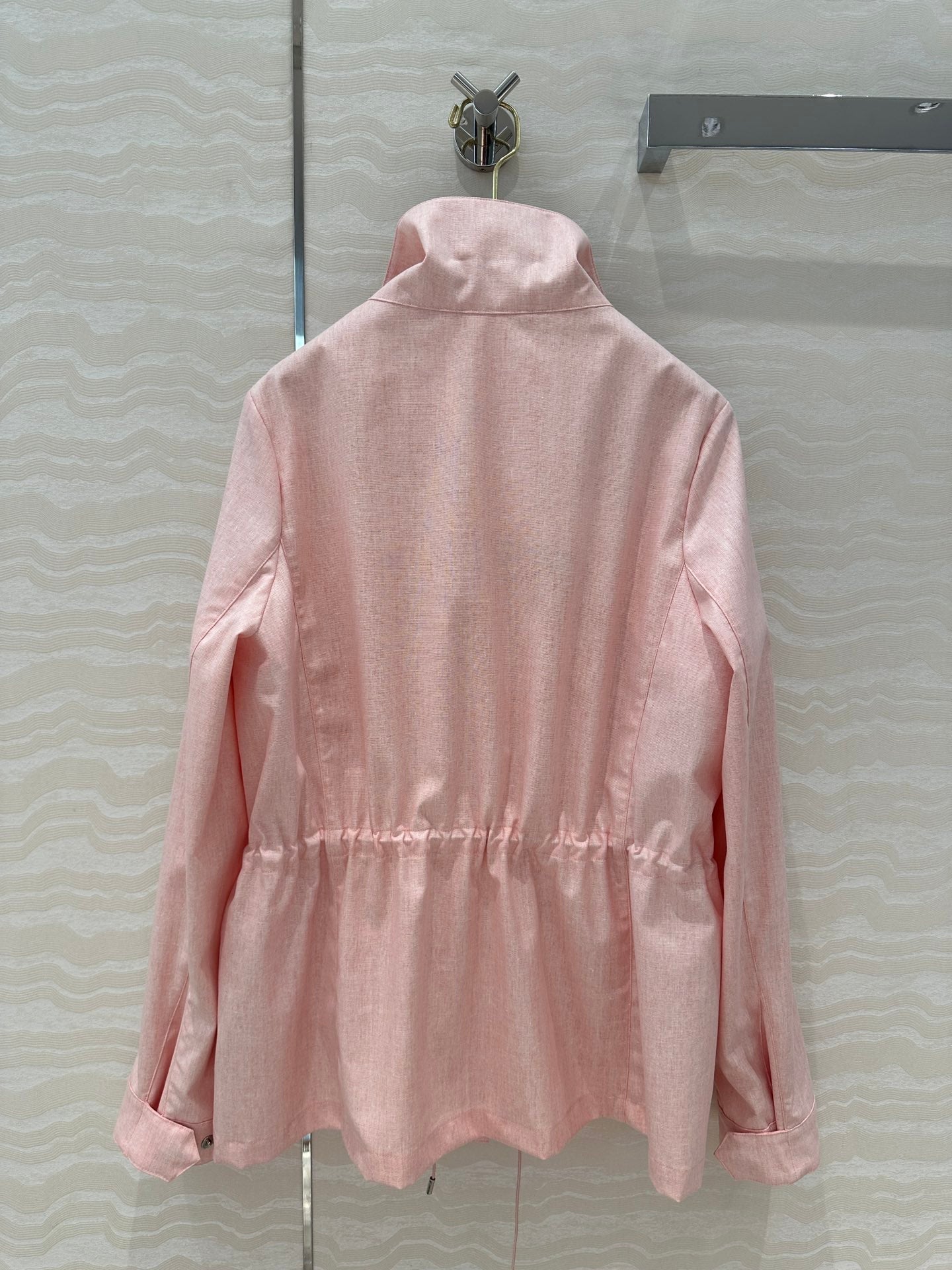 LP CLASSIC STAND-COLLAR LINEN JACKET 265162