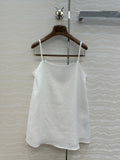 LP LINEN HALTER TOP 272248