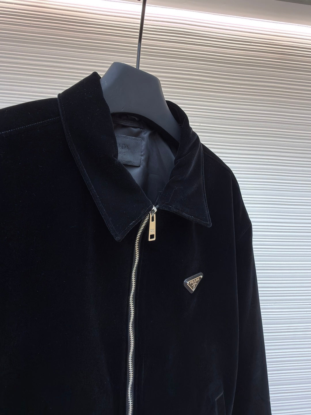 PRADA 25S VELVET JACKET 466