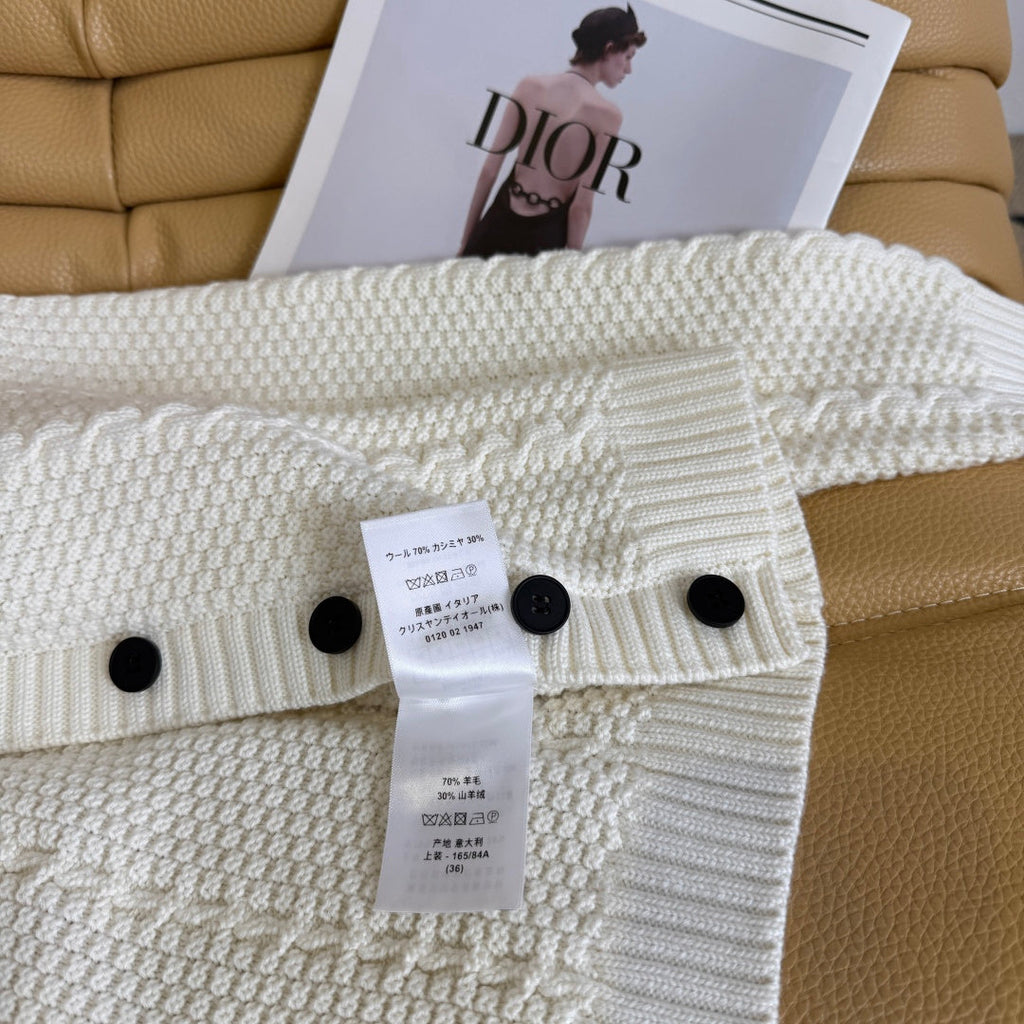 DIOR 25S KNIT CARDIGAN 562