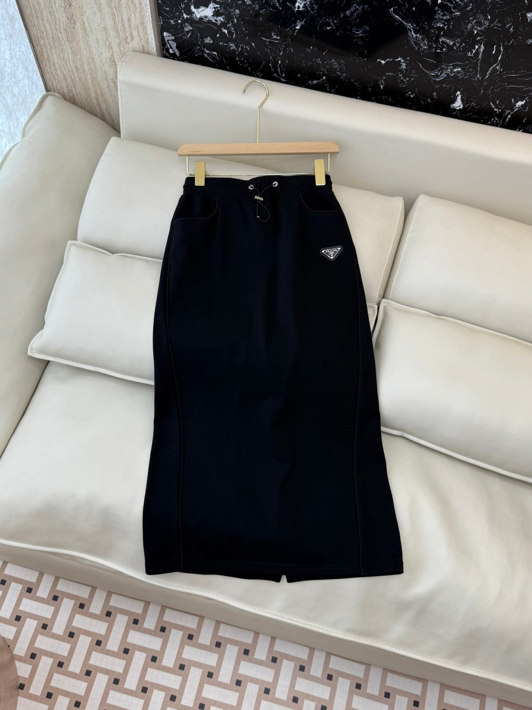 PRADA 25S JACKET AND LONG SKIRT SET 218