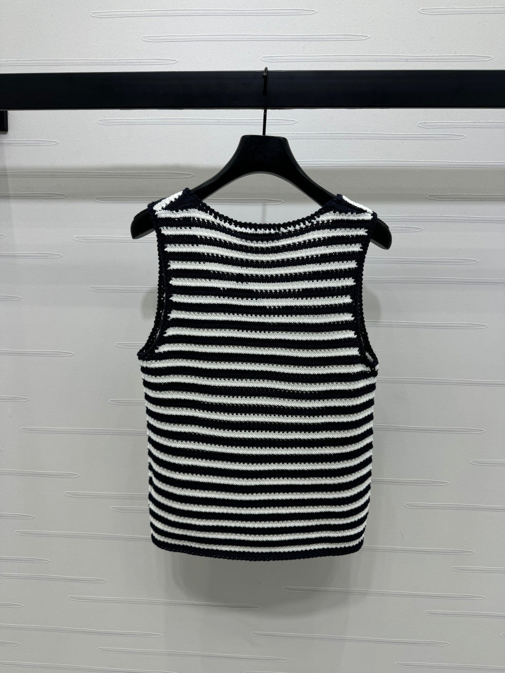 PRADA D 25S STRIPED SWEATER 264182