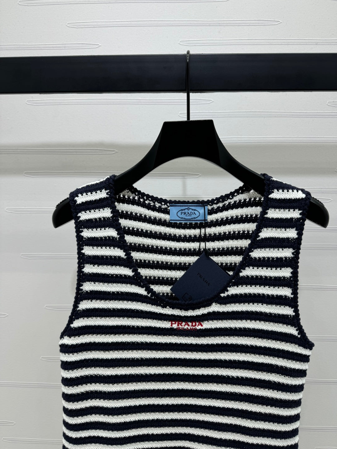 PRADA D 25S STRIPED SWEATER 264182