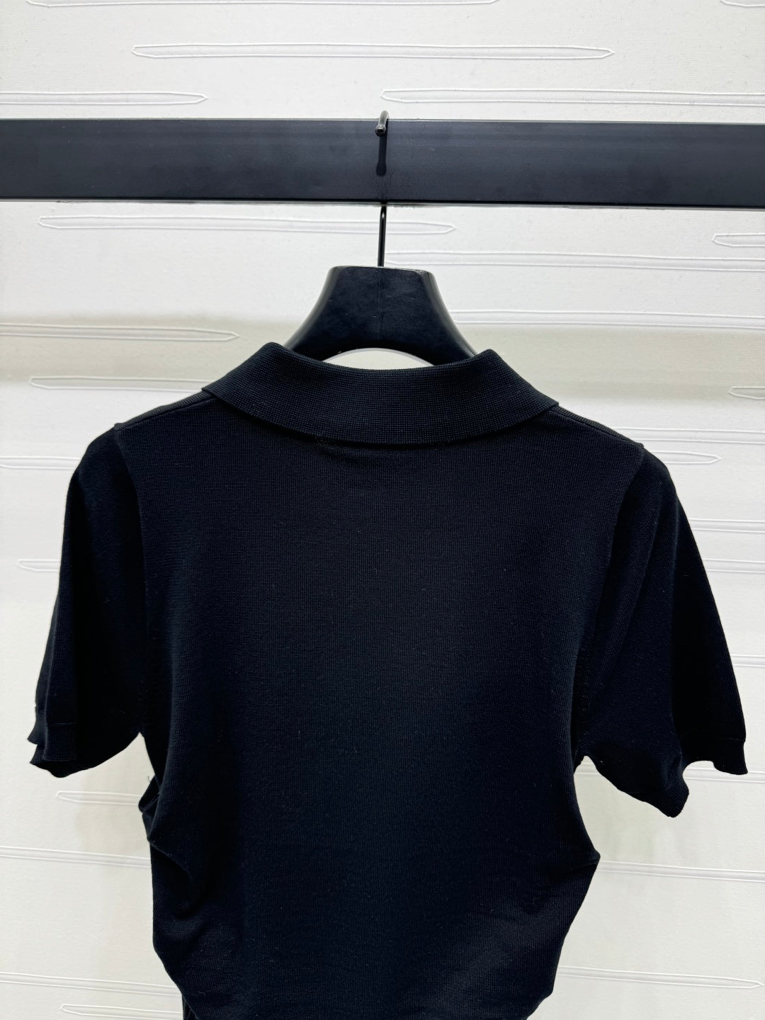 PRADA D 25S SHORT SLEEVE KNIT TOP 264123
