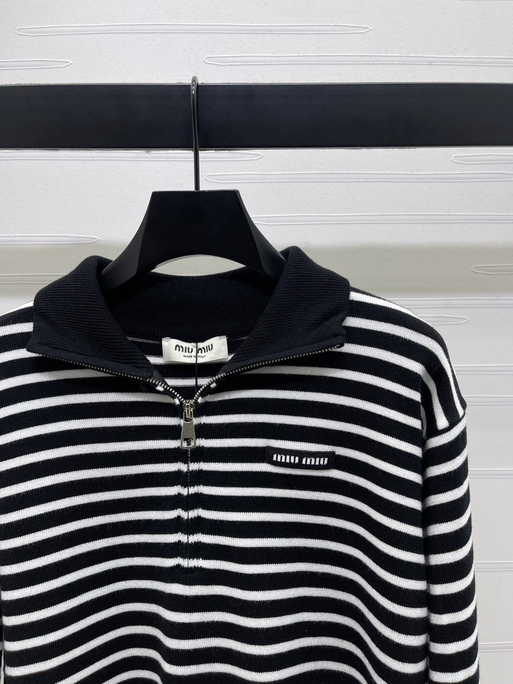 MIUMIU POLO KNIT SWEATER STYLE 488