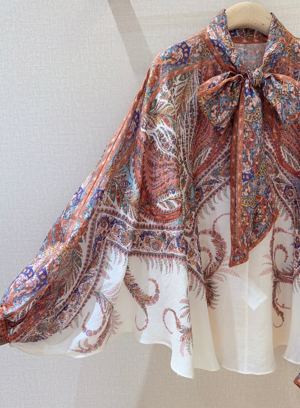 Zimmermann Blouse 25 Linen Silk 028