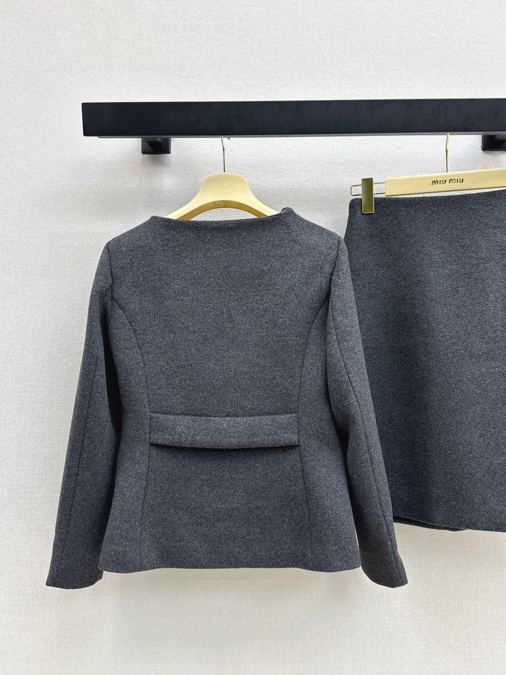 MIUMIU JACKET AND SKIRT SET STYLE 621