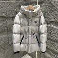 PRADA 25S MEDIUM-LENGTH GOOSE DOWN COAT 228