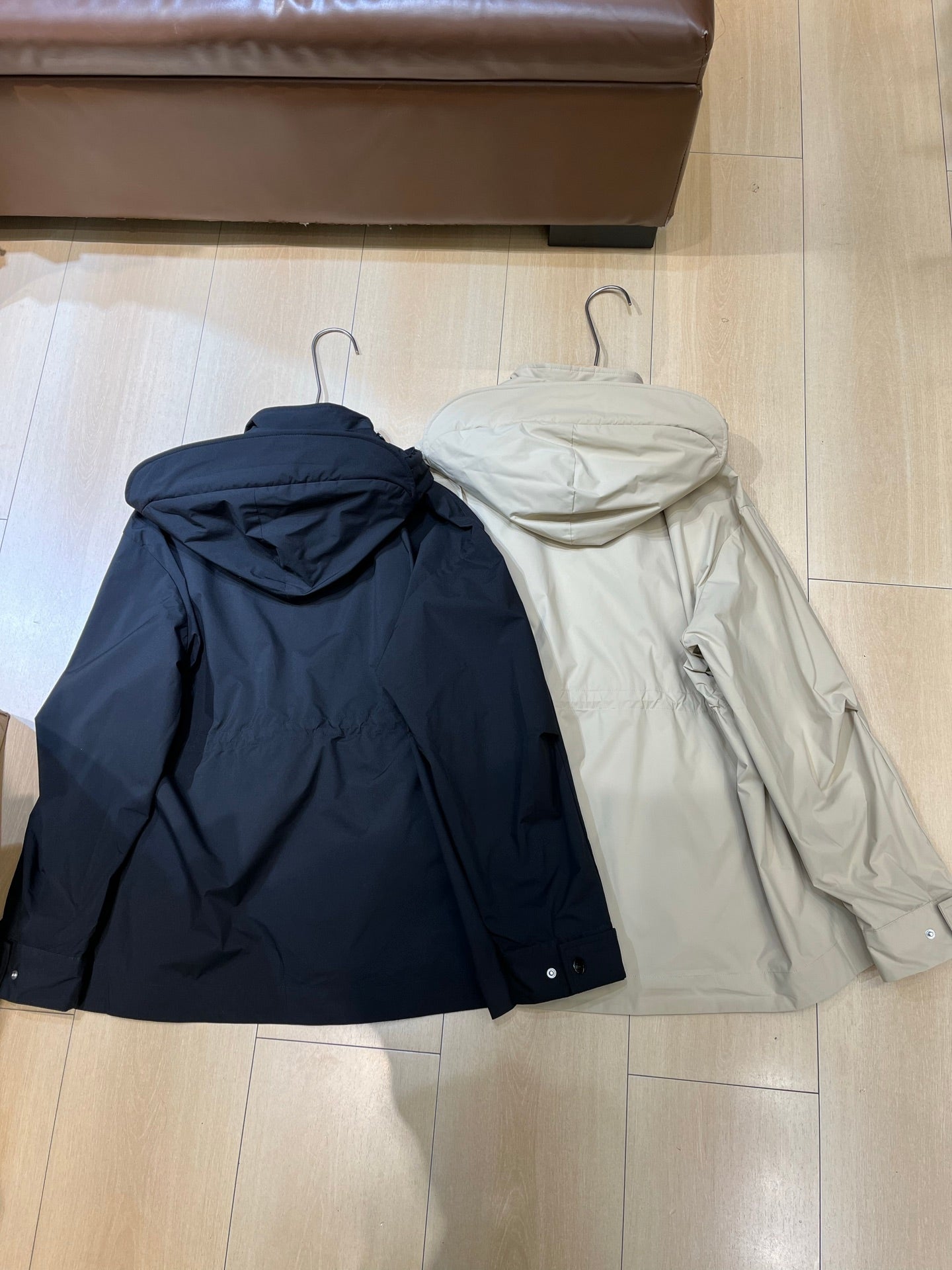 MONCLER 25S LIGHTWEIGHT LONG HOODED JACKET 401