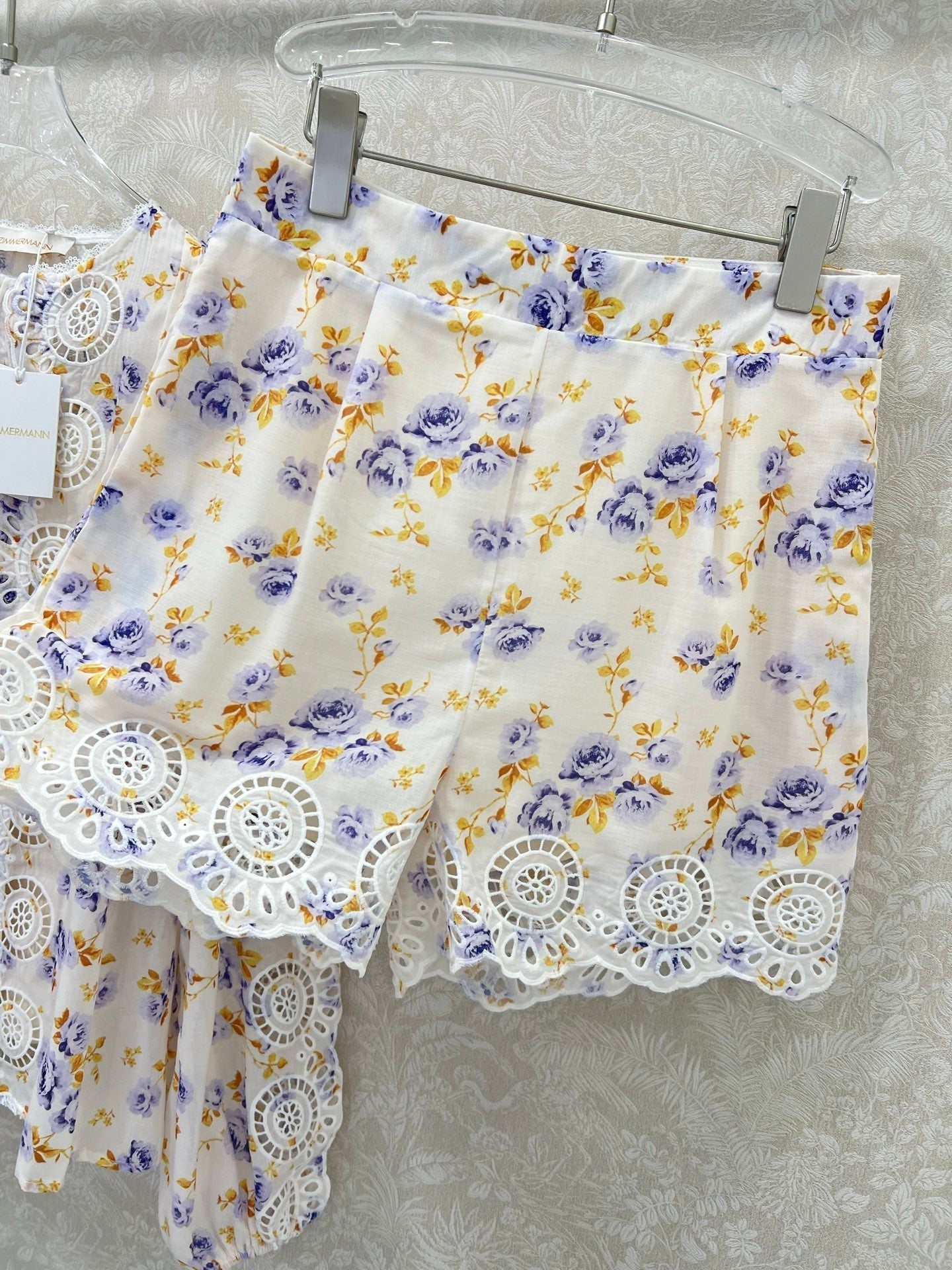 ZIMMER NEW PRINTED TOP AND SHORTS SET 269293