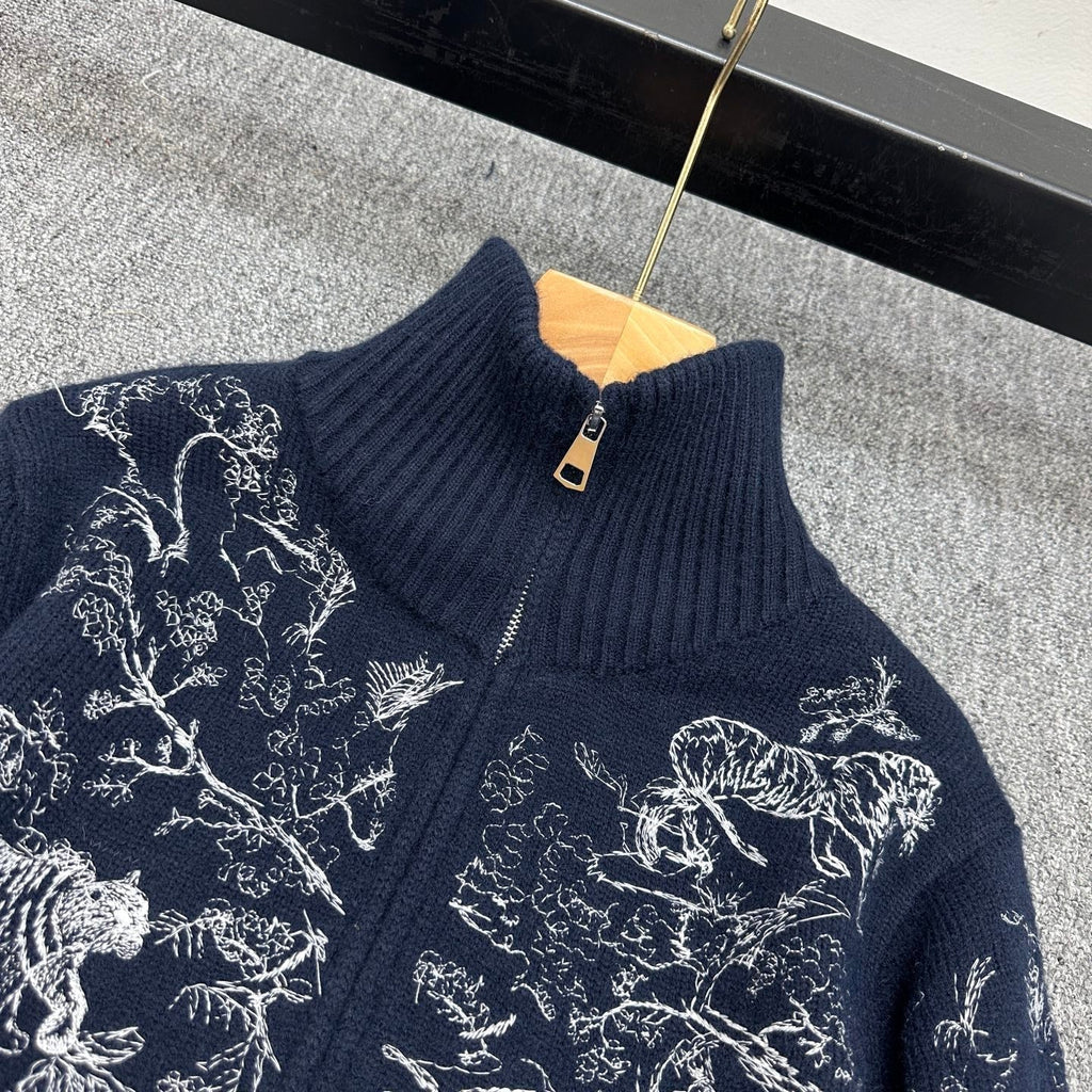 DIOR 25S KNIT CARDIGAN JACKET 551