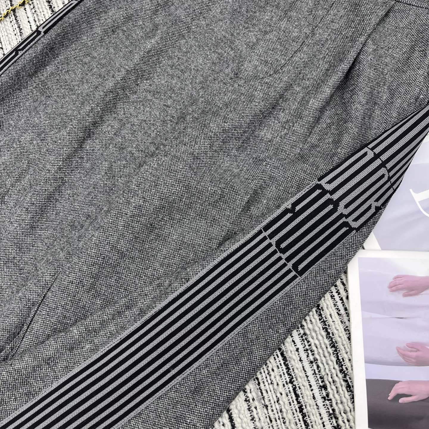 DIOR 25S STRAIGHT-LEG DRESS PANTS 801