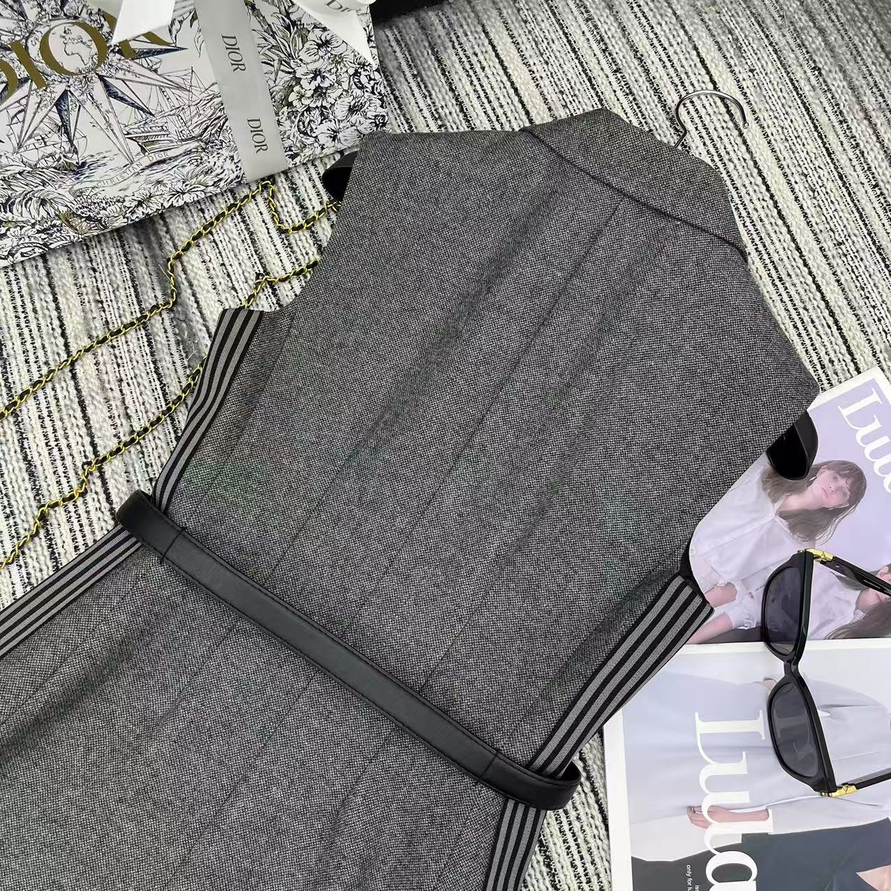 DIOR 25S DOUBLE-BREASTED BLAZER DRESS 799