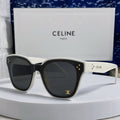 CELINE SQUARE SUNGLASS 575842 IN WHITE ACETATE